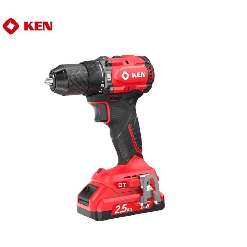 20V Cordless Drill, Ken Cordless Power Tool, 2.5ah