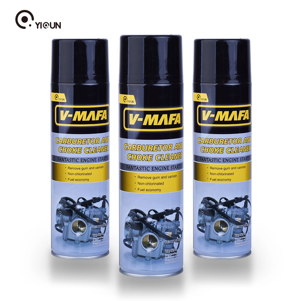 Car Interior Cleaning Carburetor and Choke Foam Cleaners Spray
