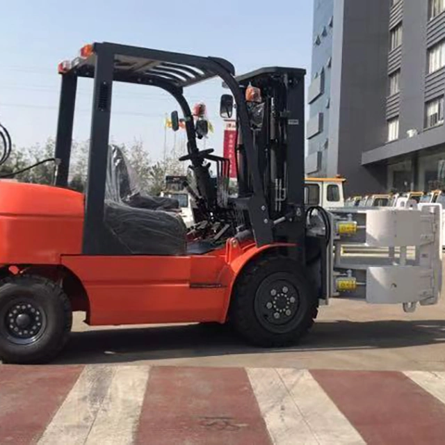 1.5ton 2.5ton 3ton 4ton Forklift Attachment Paper Roll Clamp