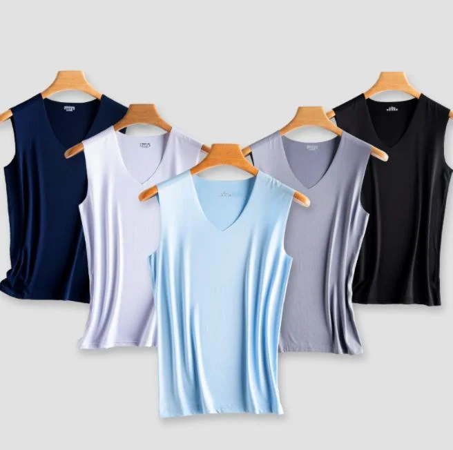 L'été personnalisée de la glace à séchage rapide de la soie Sleeveless Tee-shirts hommes" s sports Tank Top