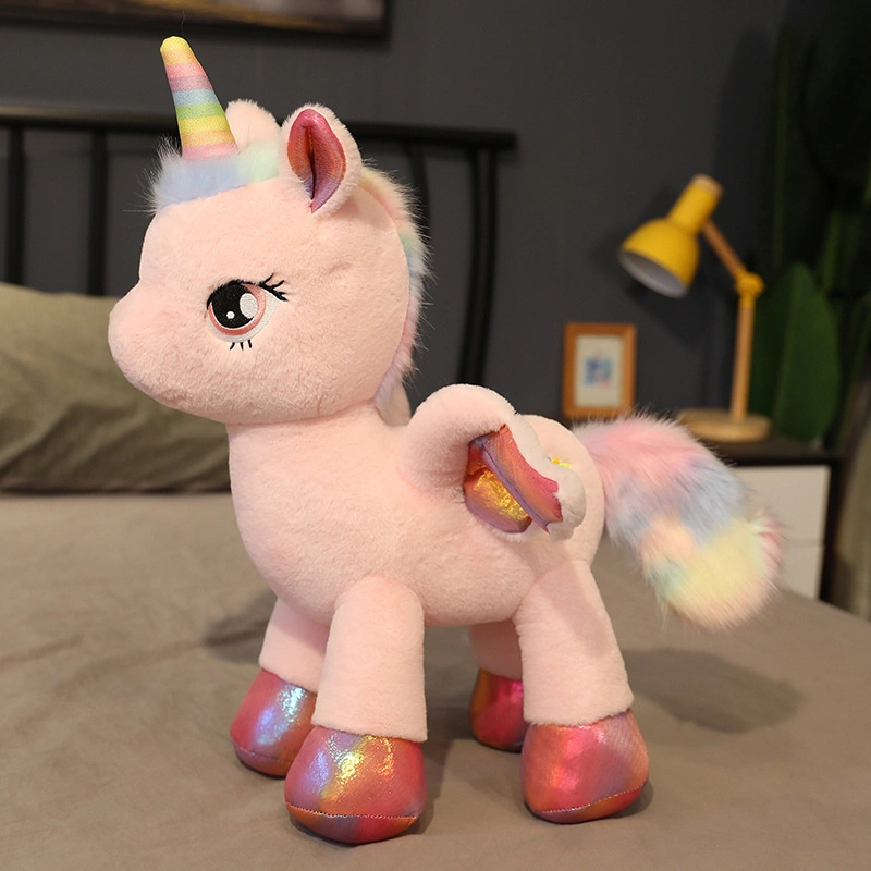 Kreativität Einhorn Regenbogen Pferd Stofftiere Aufblasbare Tier Spielzeug
