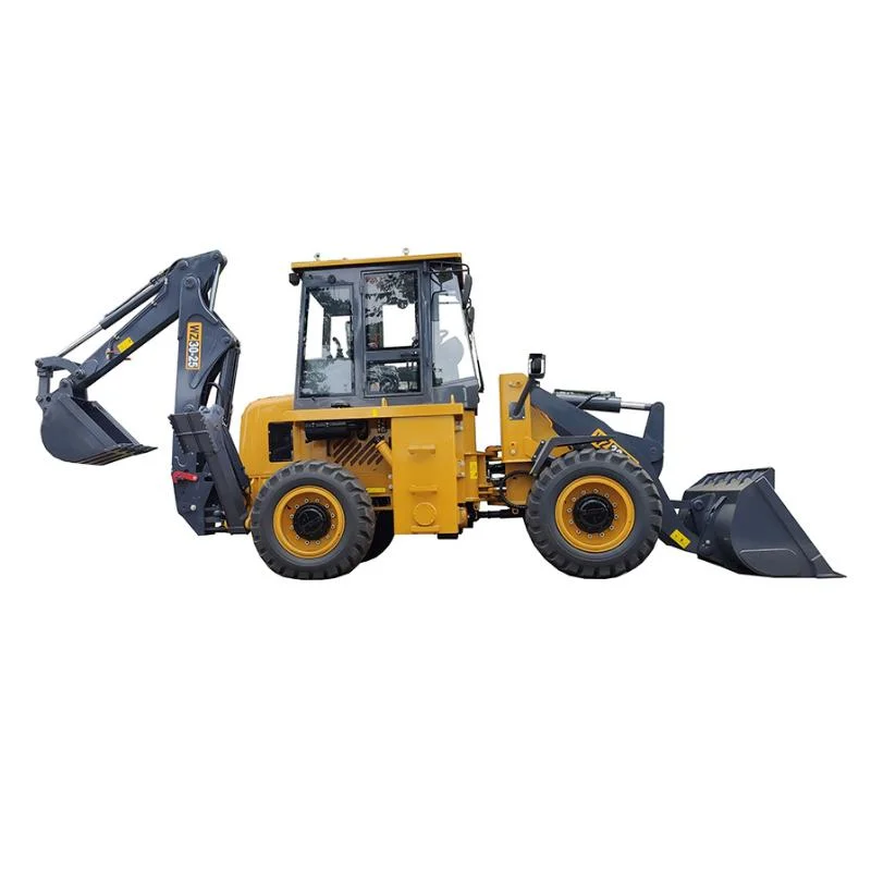 Small Digging Tractor Chinese Backhoe Loader with Bucket for Sale