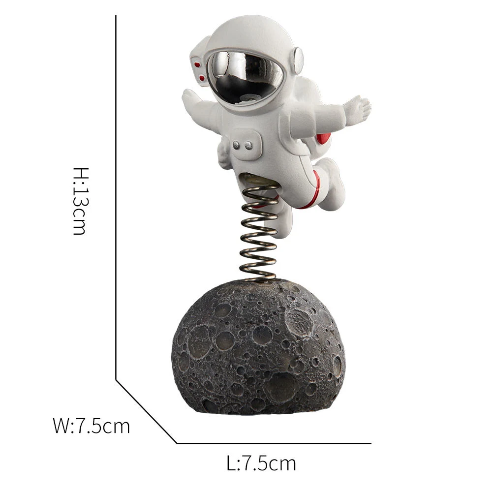 Nordic Modern Astronaut Figurines Statue Room Office Desk Accessories Home Decoration