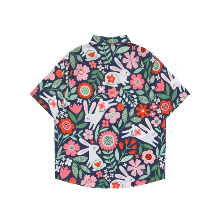 Wholesale/Supplier Hawai Style Men's Shirt Beach Floral Short Sleeve Shirts Casual Leisure Comfort Beach Mens