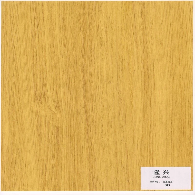 Polyurethane Resin (PU) Coated Decorative Printing Paper for Wood Panel Facing Decoration