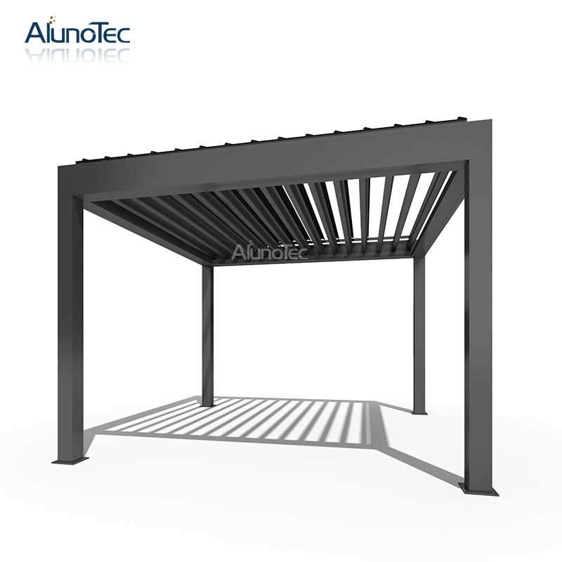 Alunotec Electric Pavilion for Car Shading