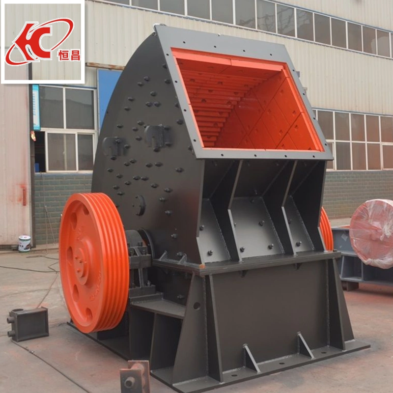 Mobile Diesel Engine Hammer Crusher for Stone Clay Rock Concrete Block Bricks