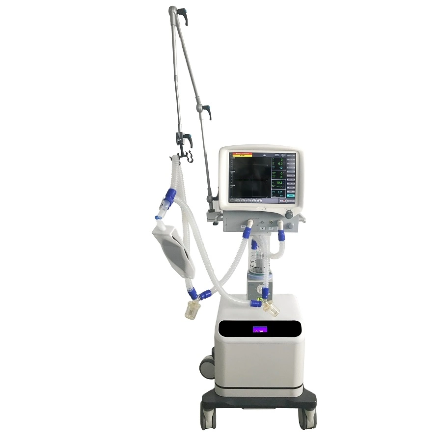 Portable Hospital Ventilator Touch Screen CE ISO Certificated Machine