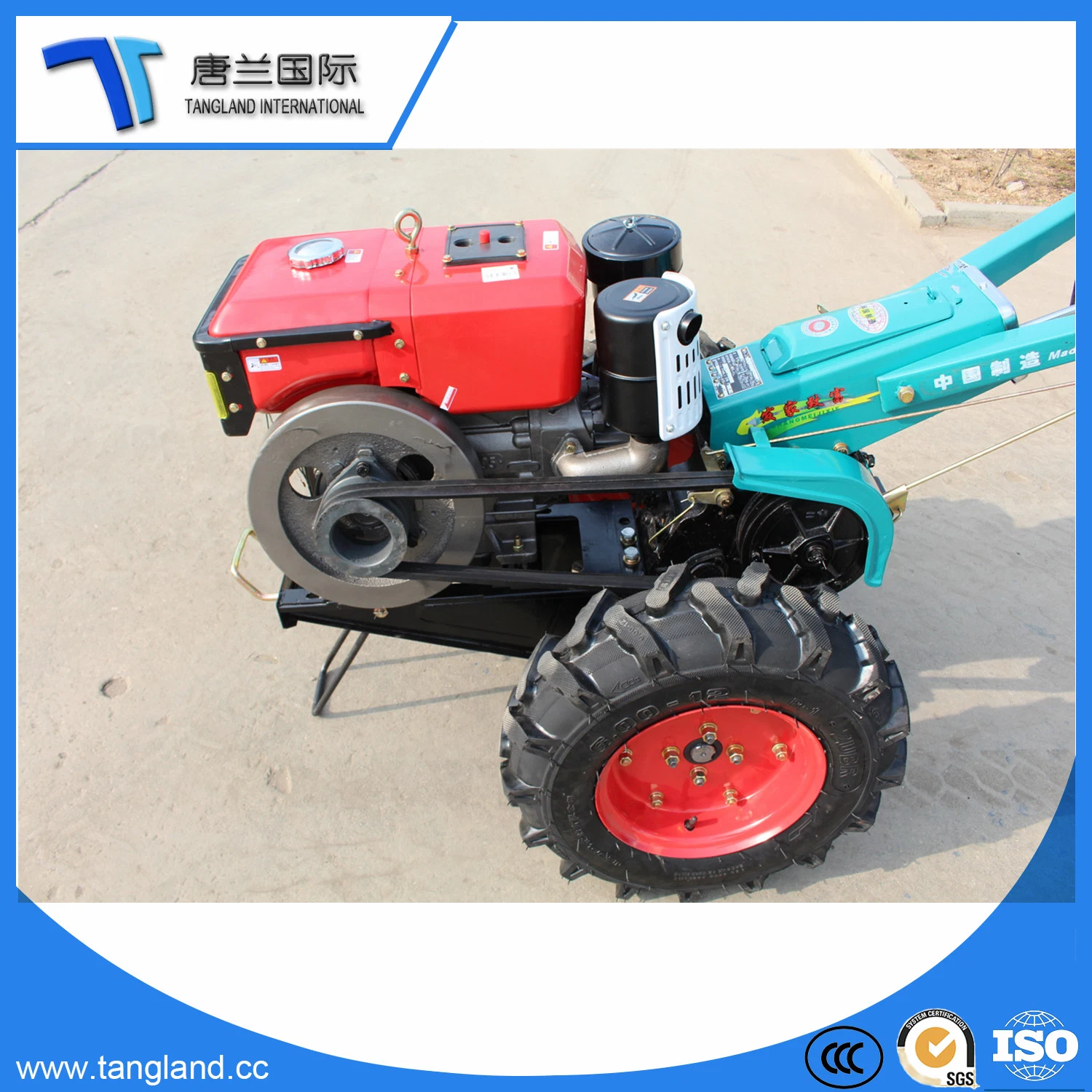 Agricultural Hand Power Tiller Walking Tractor