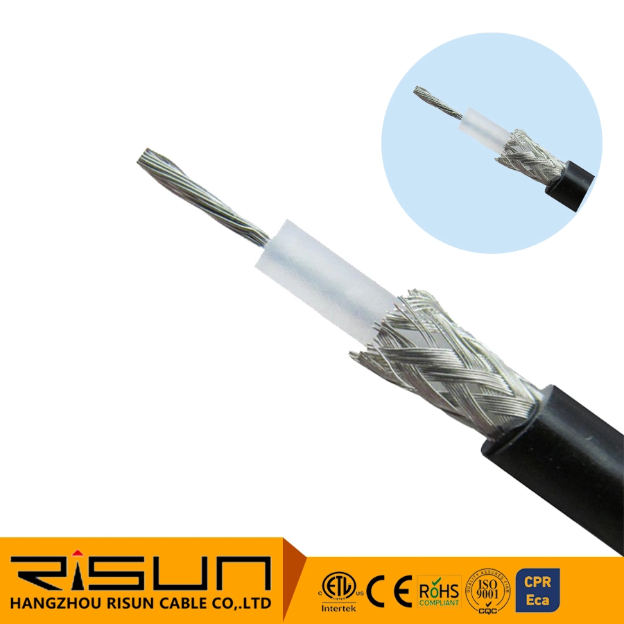 Câble coaxial de 50 ohms utilisé pour la télévision par câble