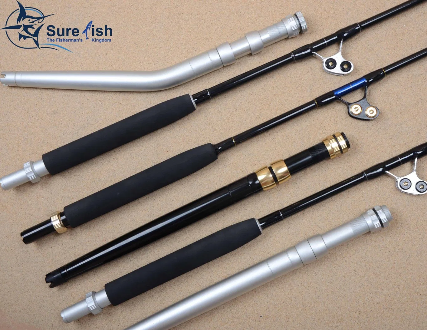 Wholesale/Supplier Japan Toray Carbon Big Game Boat Trolling Fishing Rod