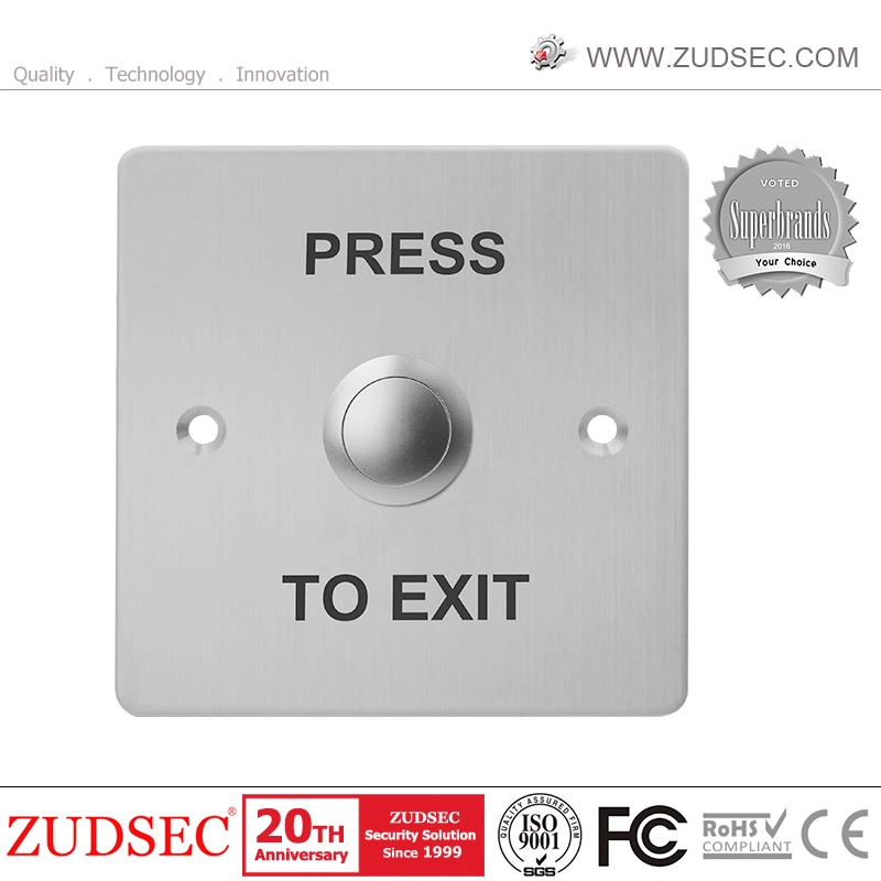 Metal Push Exit Button Emergency Exit Switch with for Access Control System