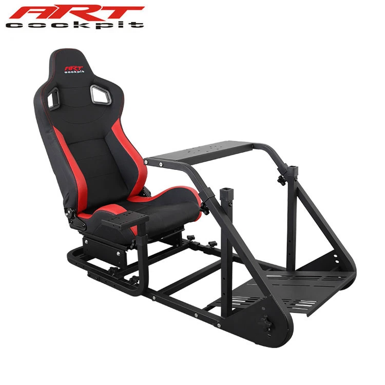 Chaise de simulateur de conduite de style populaire PS4 Siège de course Cockpit de jeu