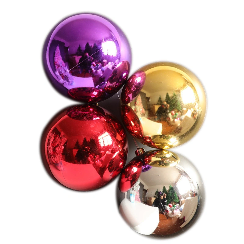 Weihnachtskugel Kunststoff Dekorative Farbe Ball