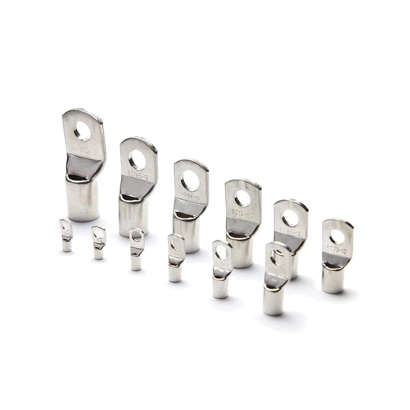 Sc Type Wire Nose Terminal Sc6 Sc10 Sc16 Bare Copper Battery Block Lugs Hole ID 6mm 8mm 10mm Crimp Dtga Cable Connector