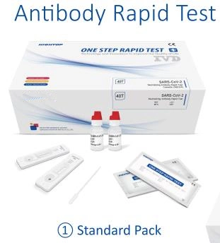 Uso en el hogar Autoprueba Diagnóstico anticuerpo neutralizante Ab IgG/IgM PCR Kit de prueba rápida