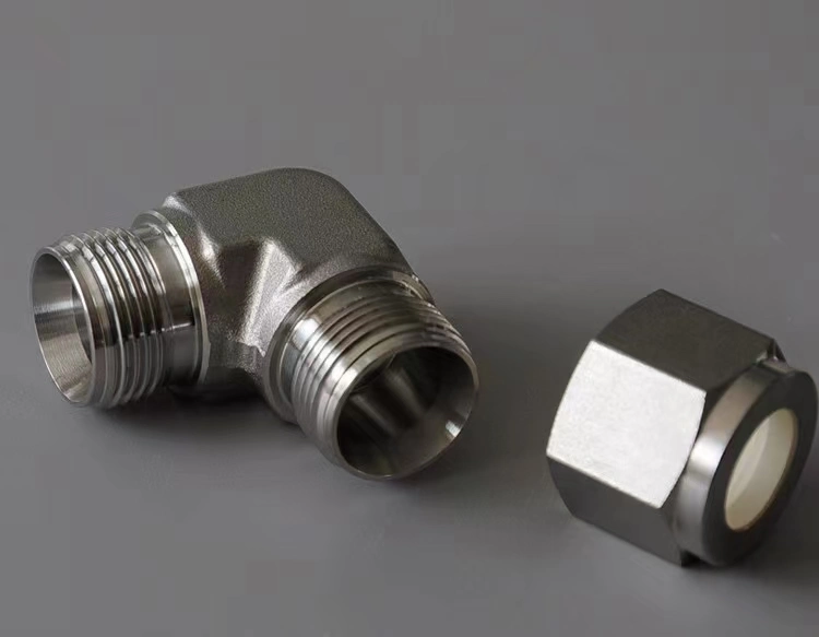 Hydraulic Fittings, Hydraulic Fittings Metric Male, Stainless Steel Pipe Transition Joint, PC Quick Push in Pneumatic Male Connector