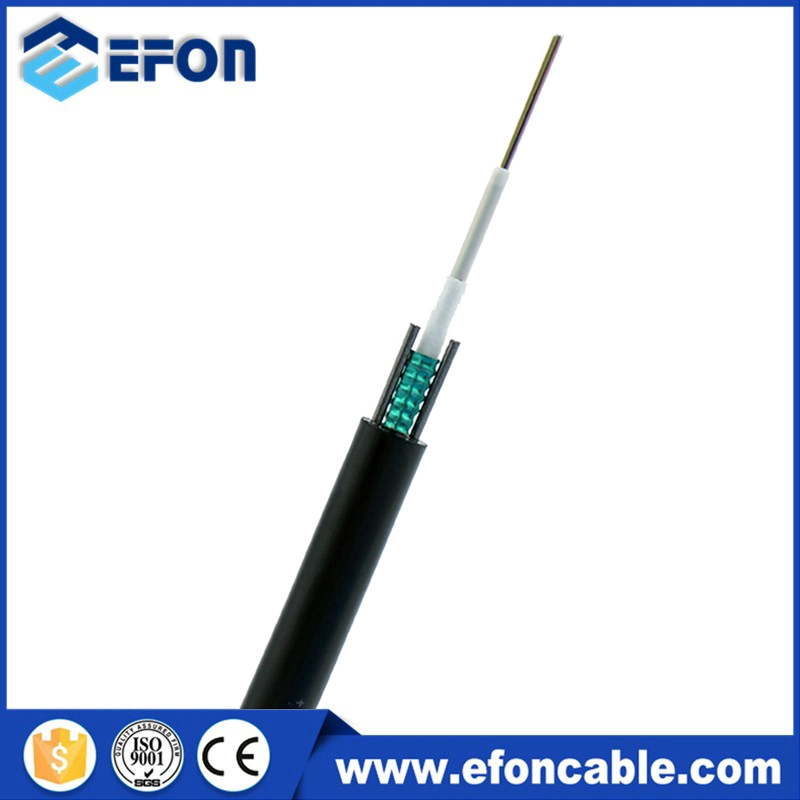 Outdoor Armoured 12 Core G652D Central Tube Duct Type Optical Fiber Communication Cable