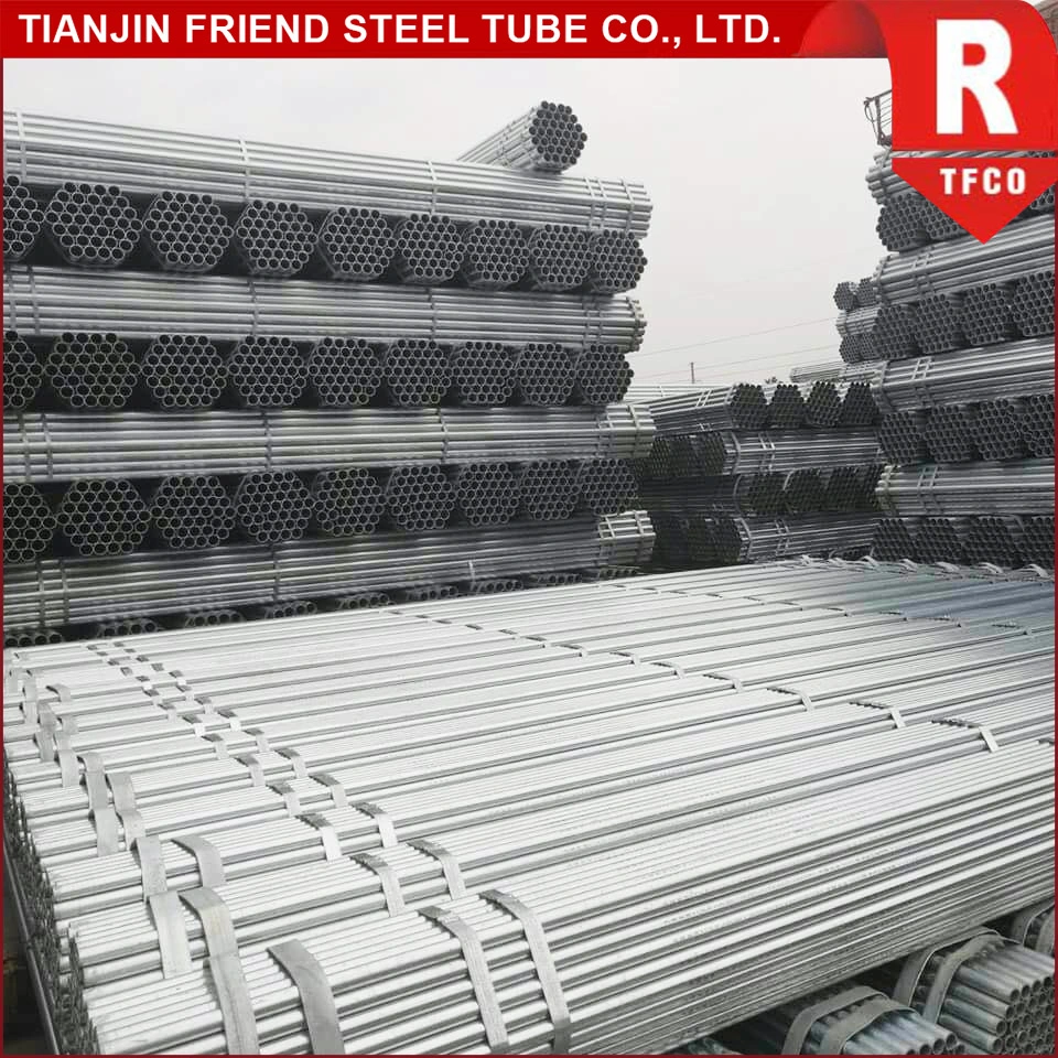 Los materiales de construcción TUBO TUBO S235 BS 48,3 Andamio Tubo de acero al carbono ASTM Tubos de acero tubo tubo soldado de tubo galvanizado de tubo galvanizado Gi REG en tubo de acero39