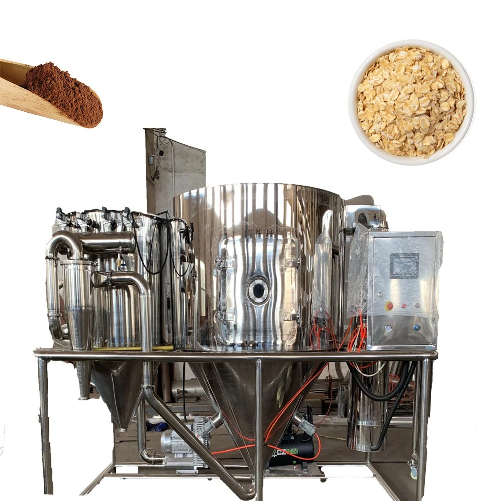 High Speed Centrifugal Spray Drying Machine Dryer for Food Flavour/Egg Powder/Magnesium Citrate/Tea/Herbal Extract/Protein/Blood/Starch/PAC/Collagen