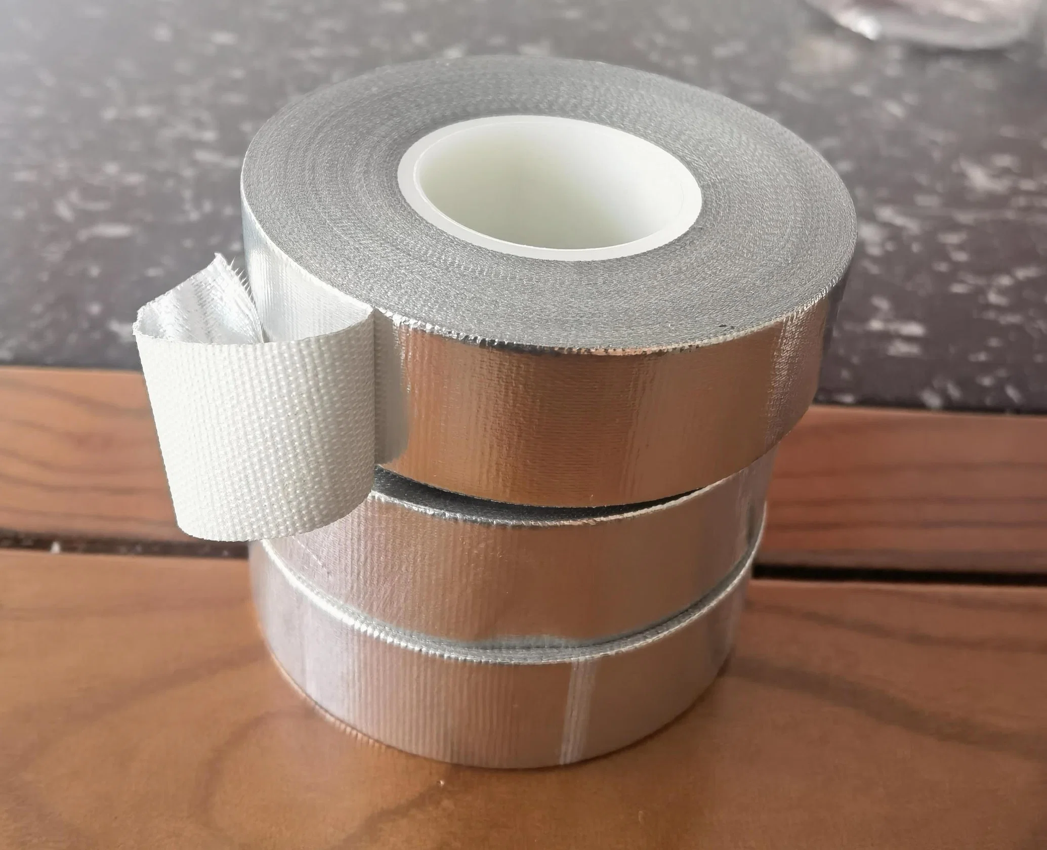 Aluminum Foil Fiber Glass Automotive Wire Harness Tape