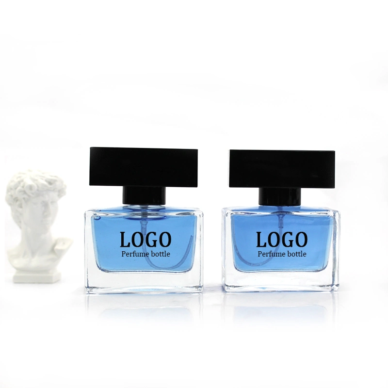 30ml botella de vidrio de perfume vacía paquete de Parfum con tapa