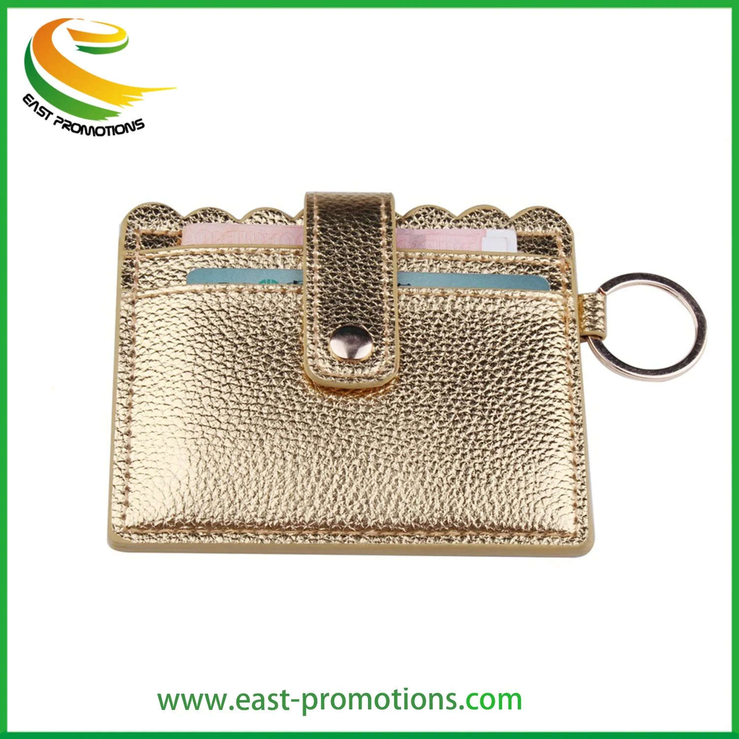 Wholesale/Supplier Snake Print Ladies Wallets, Multi-Position Leather Card Holder with Keyring