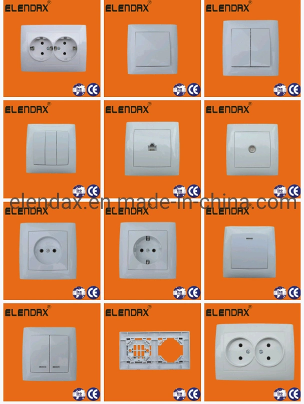 Cross Switch Intermediate Wall Switch for 2 Places