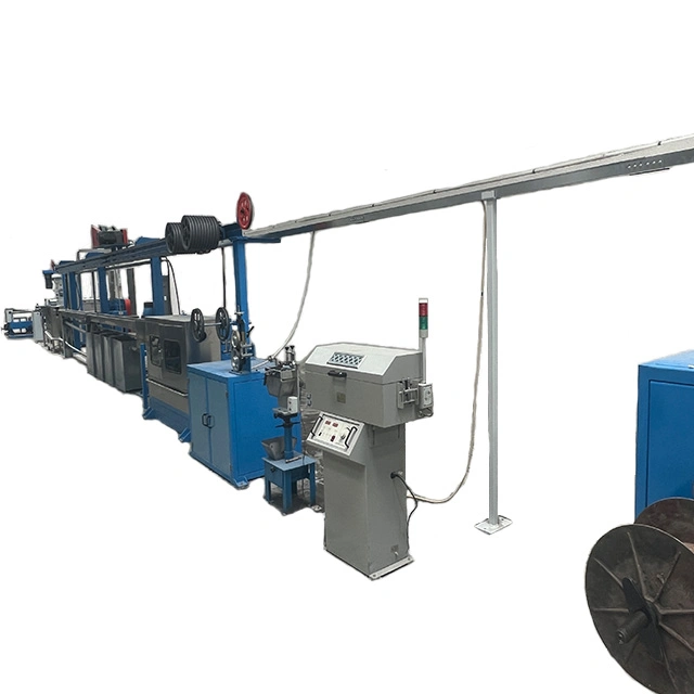 Ysy- 70+35 PLC Extruder Line, BV, Bvr Nylon Sheath Wire Extrusion Line