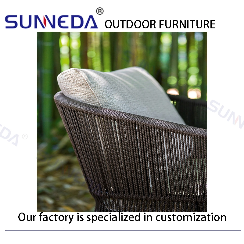 New Concept Pool Weaving Elements Durable Classic Chairs Sofa Furniture