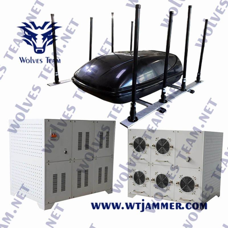 20 - 6000 MHz Portable Waterproof Dds Vehicle Bomb GSM 3G 4G 5g Cell Phone Signal Jammer