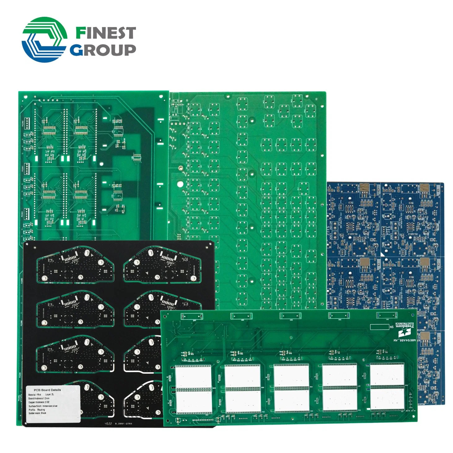 RF PCB Automotive Design Blank BLDC Power Fan Circuit Board Price Universal Quick Turn PCB Supplier