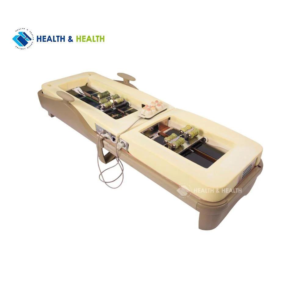 High quality/High cost performance  Electric Folding Rotating Massage Bed