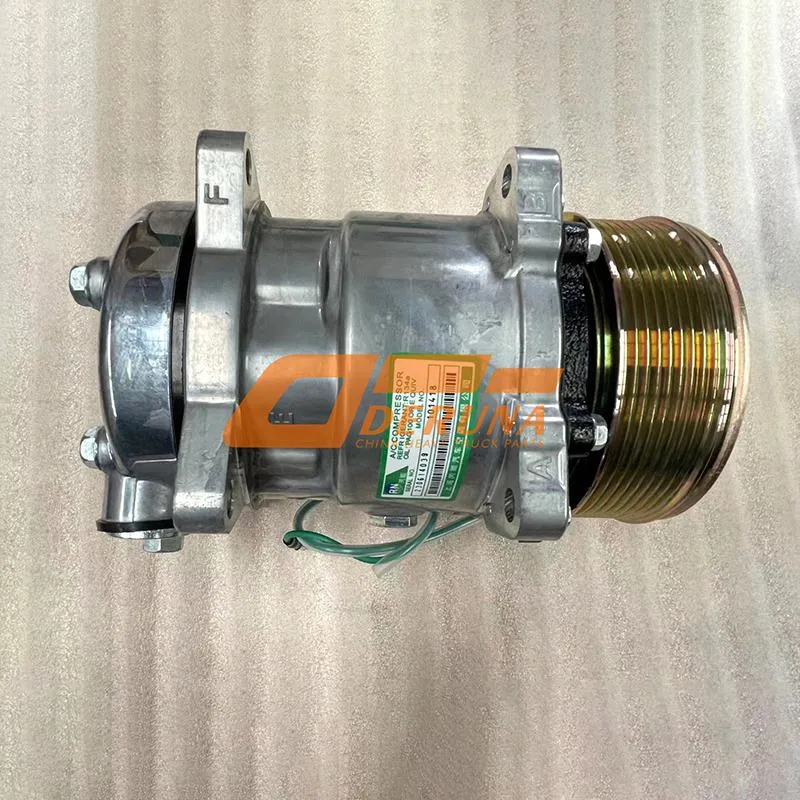 Sinotruk Sitrak China Heavy Duty Truck Motor Man Mc11/Mc13 Engine Parts 200V77970-7028 Refrigeration Compressor Truck Parts