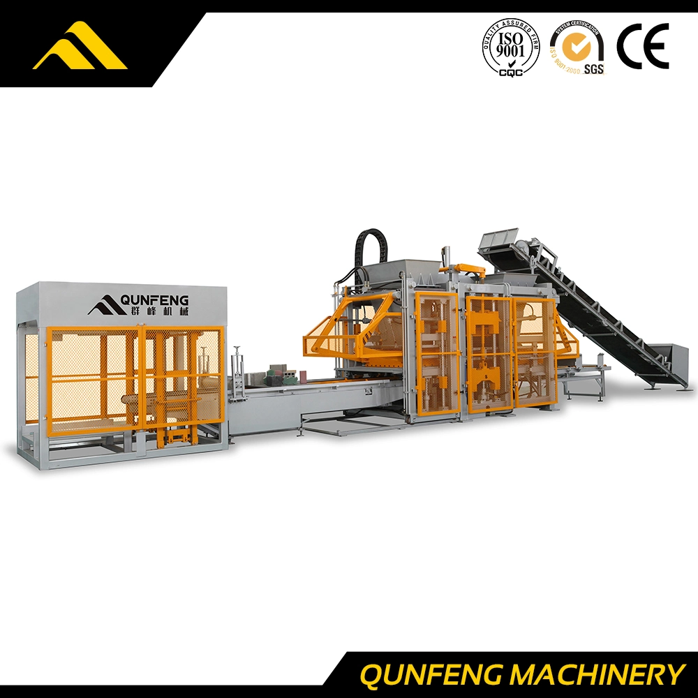آلة صنع الكتل الخرسانية الأوتوماتيكية (QF1300) / آلة صنع الطوب الأوتوماتيكية / آلة الكتلة