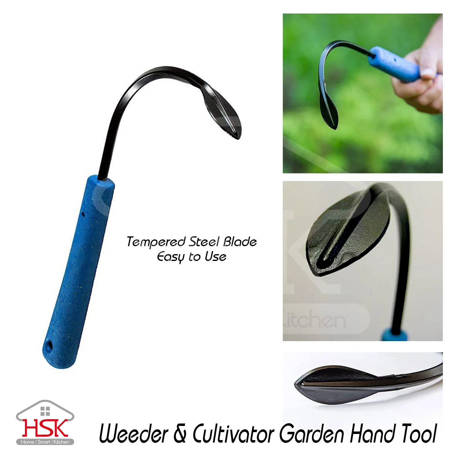 Single Claw Hook Soil Loosening Tool Root Hook Gardening Tool