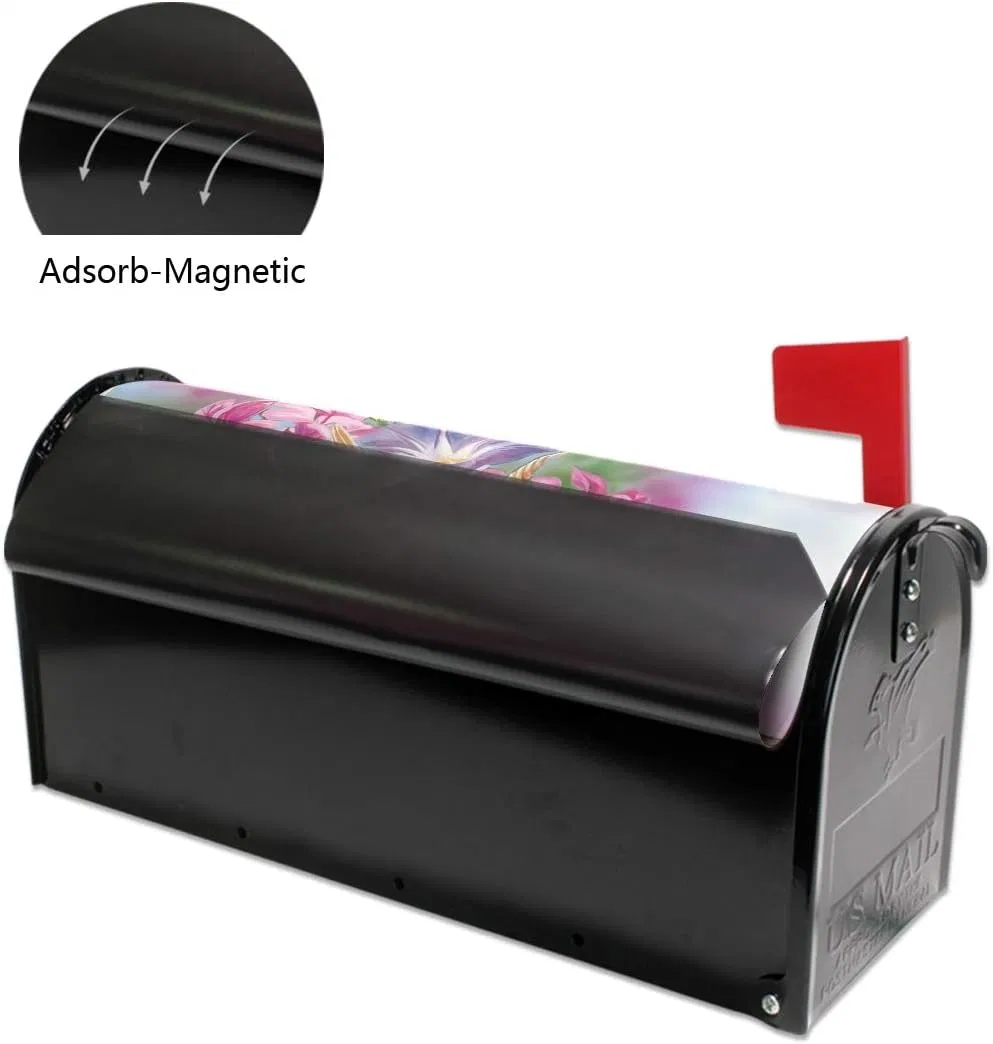 Magnetic Mailbox Covers Red Roses Decorative Mailwraps Floral Mailbox Post Cover Standard Size