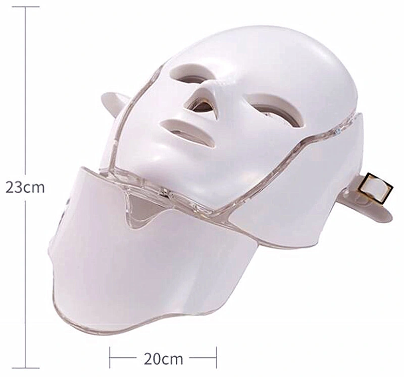 7 Colors PDT LED Face Neck Mask for Skin Rejuvenation