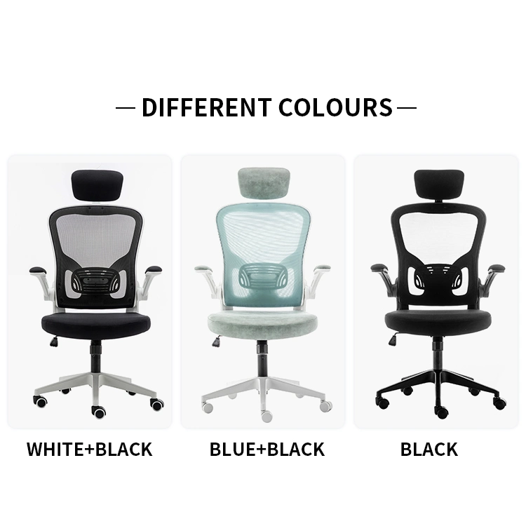 Ergonomic Modern Pedicure Leather Mesh Furniture Computer Parts High Back Folding Shampoo Chairs Gaming Barber Beauty Massage Styling Game Plastic Office Chair