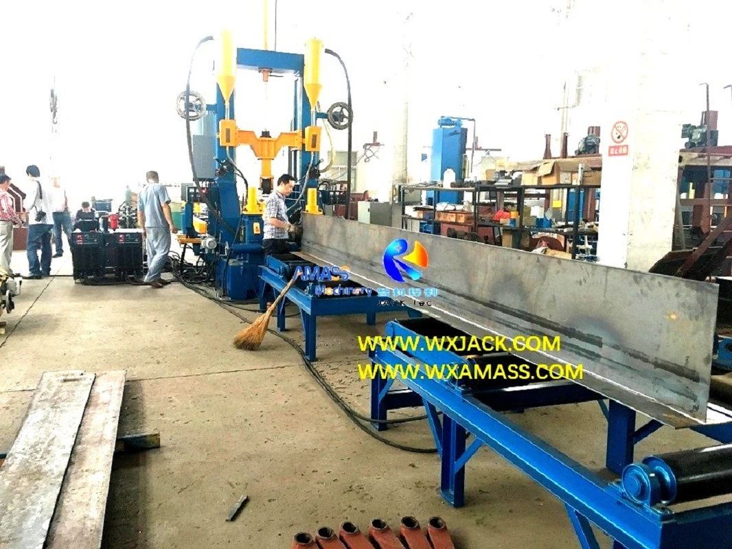 Fit up Full Assembly Welding Straightening H Beam Fabrication Equipment Steel Structure