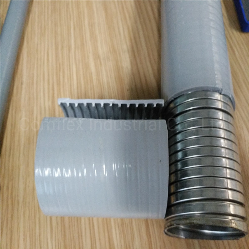 Plastic Coated PVC Coated Flexible Stainless Steel Metal Conduit Tube