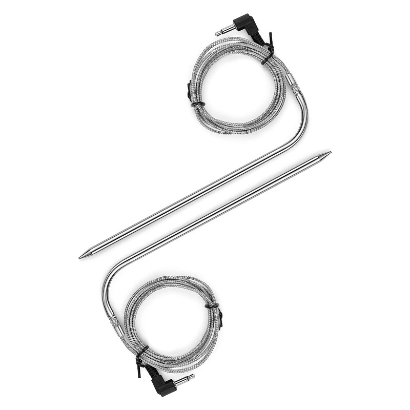 Meat Probe PT1000 PT100 Rtd Temperature Sensor Probes Clips Compatible with Pit Boss Series Pellet Grill Smoker Waterproof BBQ