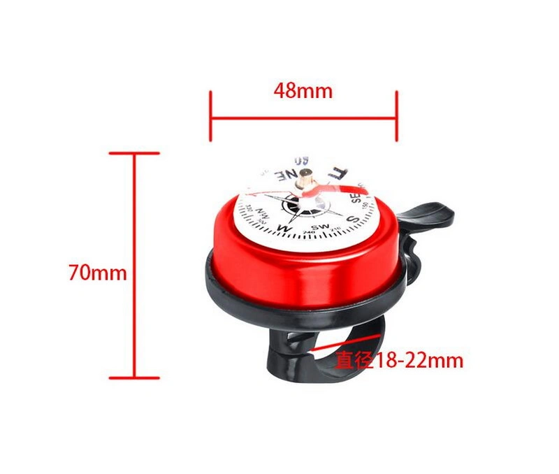 Custom Printed Promotional Compass Bicycle Bell