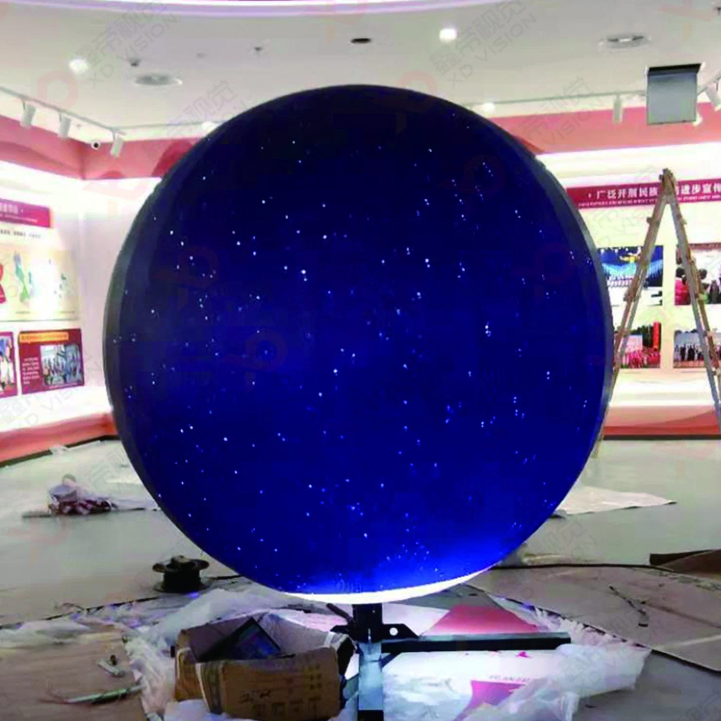 pH1.8 Diameter 4m Indoor SMD RGB Full Color Creative Design Sphere Ball LED Display