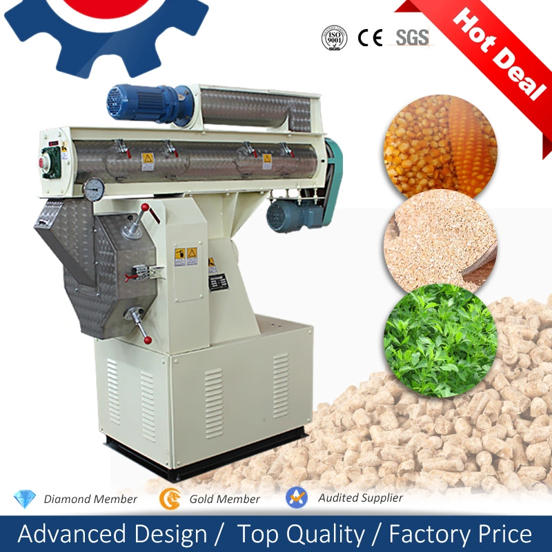 2021hotsale Large Scale Ring Die Livestock Pig Cattle Sheep Animal Chicken Poultry Feed Mill as Pellet Machine Processing Making Grass Corn Stalk Straw Fodder