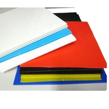 PP Material Corflute Sheet Floor Protection Board Black Supplier