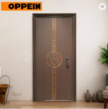 Oppein High Quality Main Entrance Door Design Steel Security Door