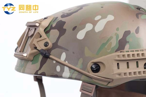 New Army Fast Helmet Un Blue Color Combat Nij 3 a Aramid UHMWPE Fast Military Helmet