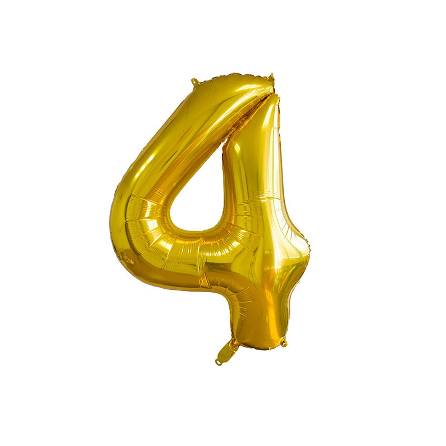 Gold Big Foil Helium 32 Inch Mylar Digital Jumbo Number Balloons for Party Decorations