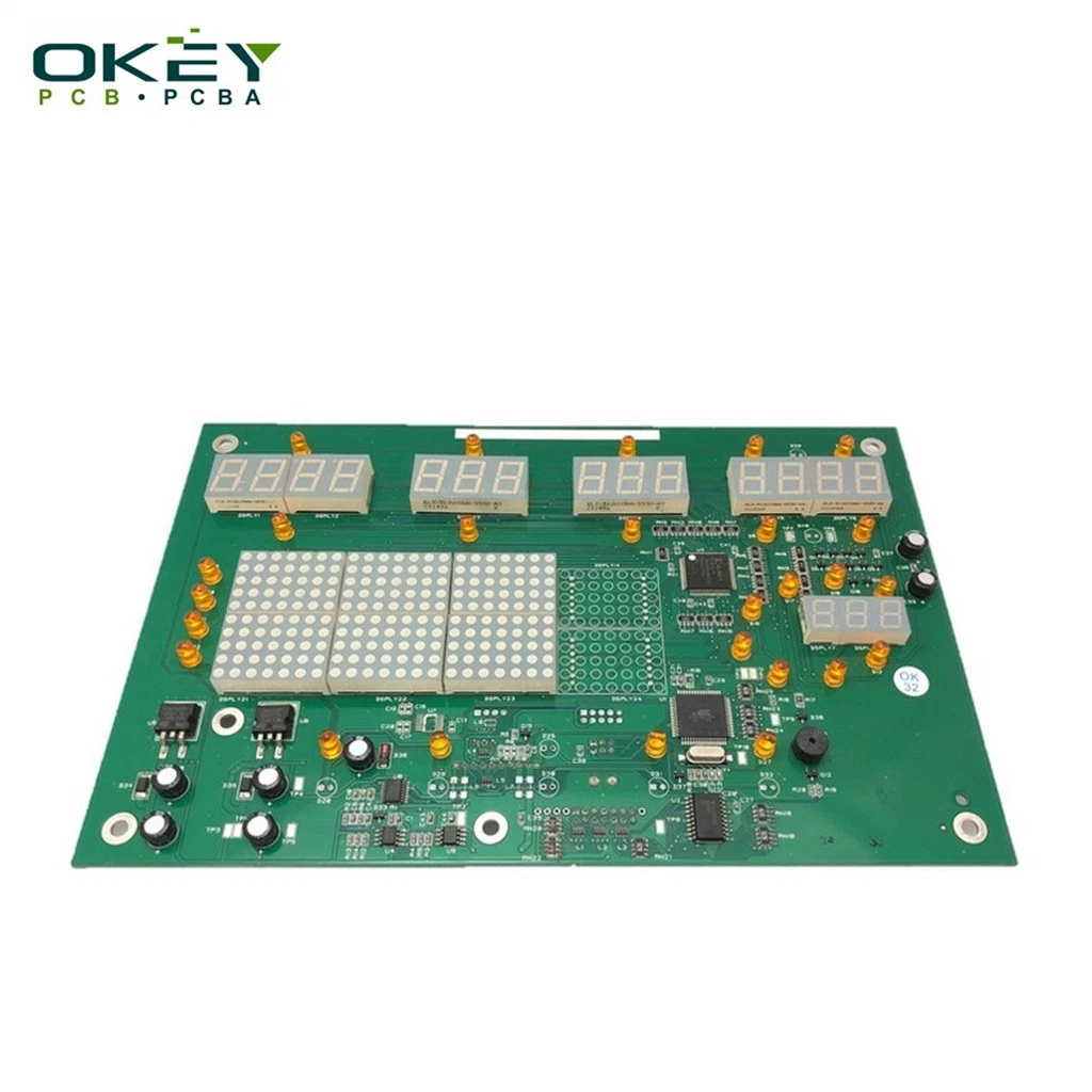 Affichage LED à haute densité PCB pour E cigarette Ohm/Testeur de tension PCBA Carte de contrôle de circuit imprimé